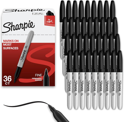 Sharpie Permanent Markers, Fine Point